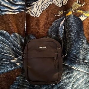 Supreme SS18 Black Shoulder Bag